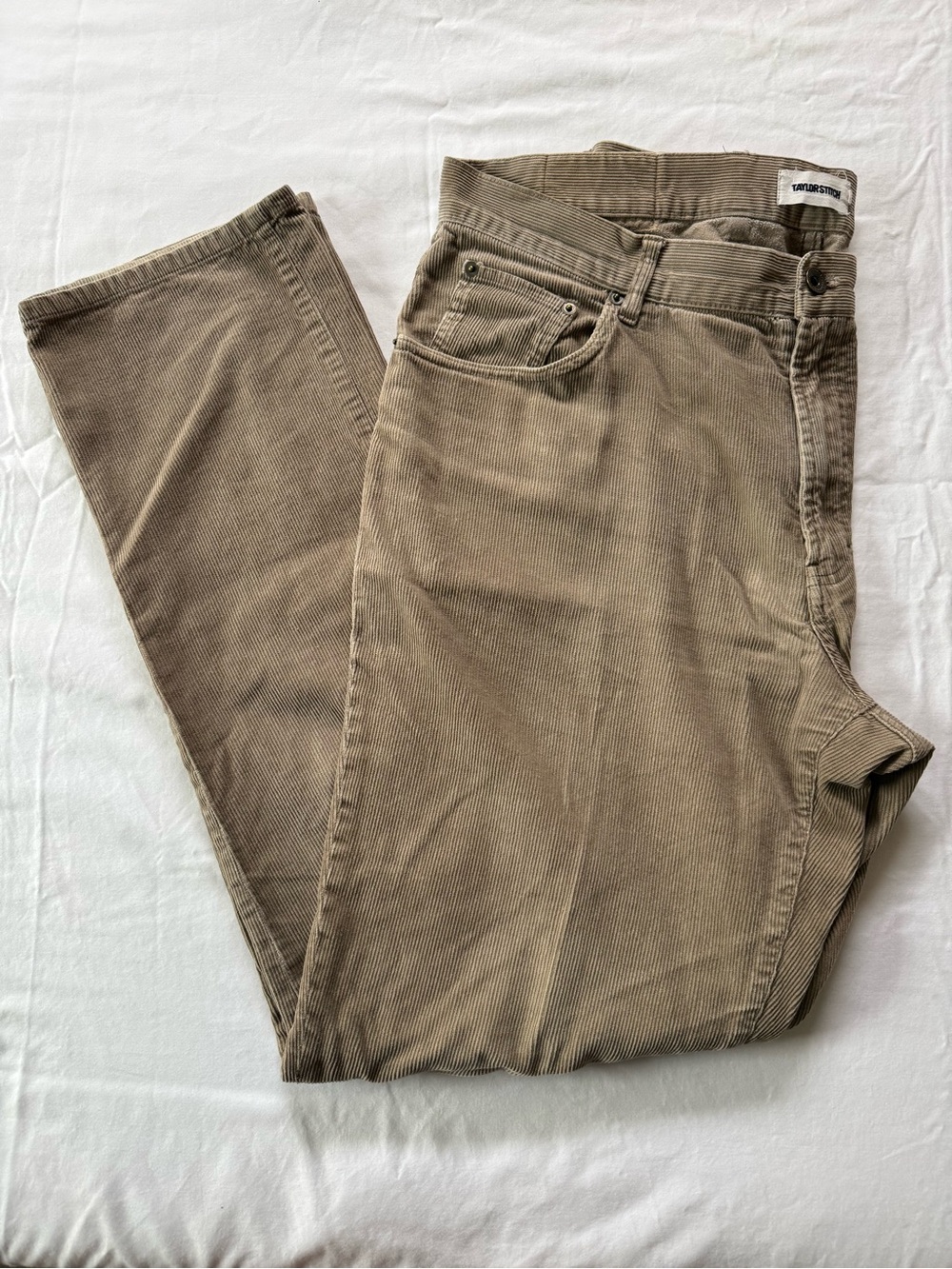 Taylor Stitch Organic Cotton Corduroy Pants | Sz 36